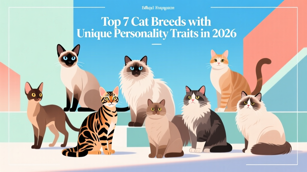 Top 7 Cat Breeds with Unique Personality Traits in 2026