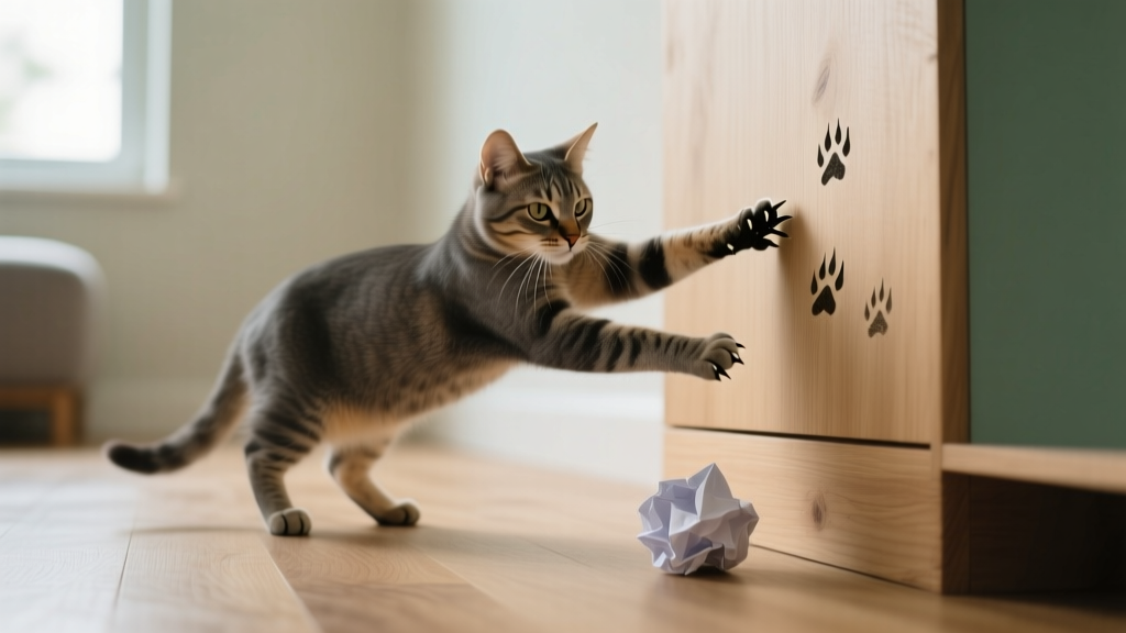 What Different Cat Behaviors Mean for Scratching: The Real Reasons Behind Your Cat’s Claws—From Territory Marking to Stress Signals (and How to Redirect Without Guilt)