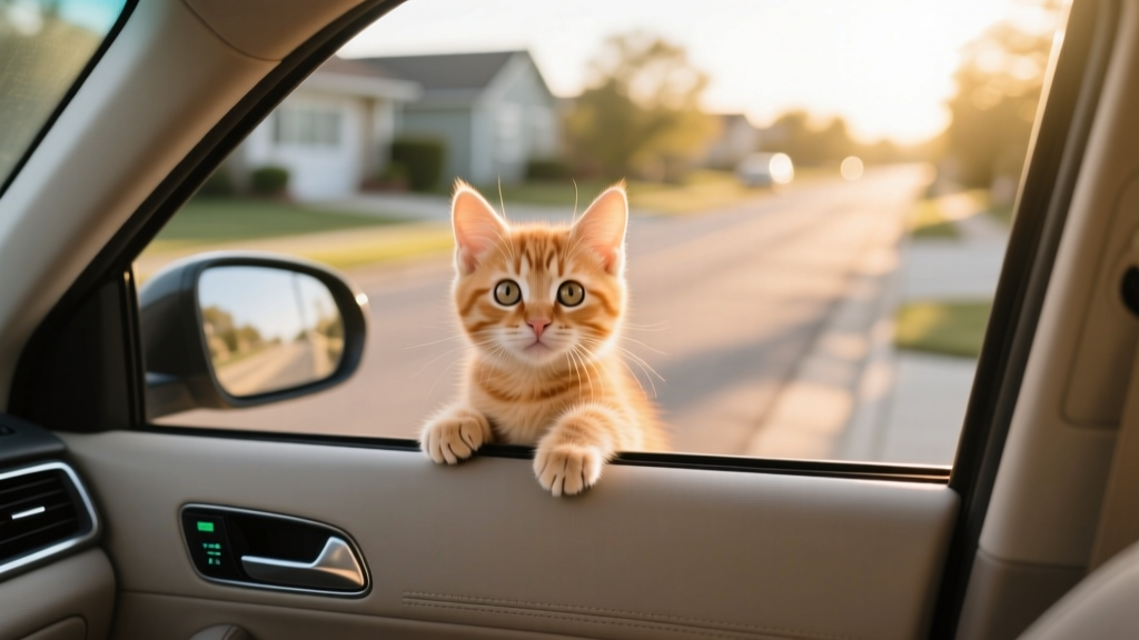 Can I Take My Kitten for a Car Ride? 7 Non-Negotiable Steps (Backed by Feline Behaviorists) to Prevent Panic, Motion Sickness, and Escape Attempts — Even on Your First Trip