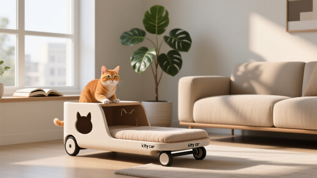 What Is a Kitty Car in Apartment Living? 7 Real-World Truths (and Why Your Cat Might *Need* One — Even If You Think They Hate It)