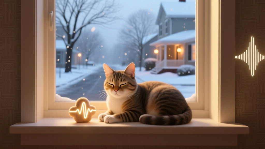 Does Music Affect Cats’ Behavior During Winter Care? 7 Evidence-Based Ways Sound Therapy Calms Stress, Reduces Hiding, and Boosts Warmth-Seeking Engagement — Without Overstimulation or Vet Visits