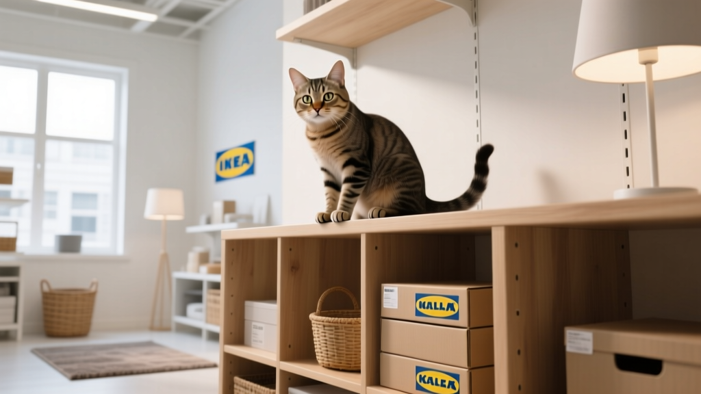 How to Understand Cat’s Behavior at IKEA: 7 Real-World Clues Your Cat Is Stressed, Curious, or Claiming Territory (and What to Do Before You Buy That KALLAX)