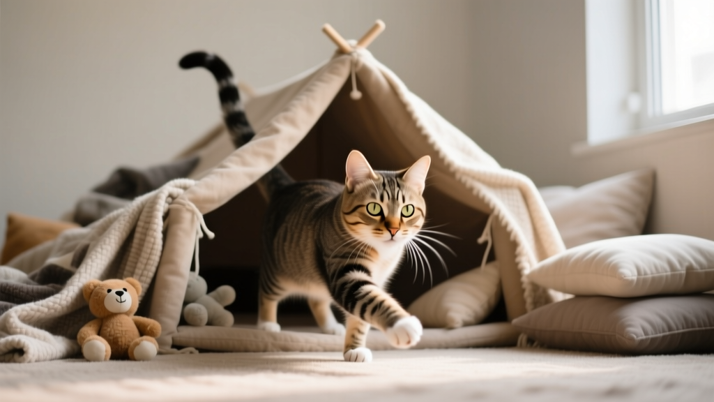 What Is Cat Nesting Behavior for Play? 7 Surprising Truths That Explain Why Your Cat Builds Forts Before Pouncing — And How to Turn It Into Safer, Smarter Play Sessions