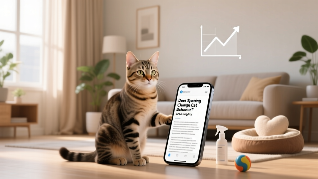 Does spaying a cat change behavior? Latest 2024 research debunks 5 myths—and reveals what *actually* shifts (calmness, spraying, affection) vs. what stays the same (personality, intelligence, play drive).