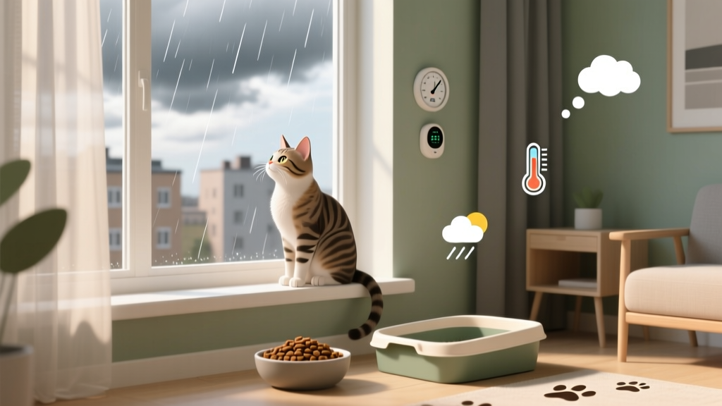 Can Weather Affect Cats' Behavior & Dry Food Intake? 7 Surprising Ways Humidity, Cold, and Barometric Pressure Shift Their Appetite, Activity, and Even Litter Box Habits — Backed by Veterinary Behaviorists
