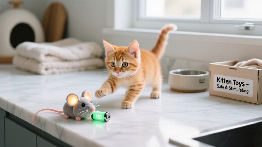 How to Care for a Kitten With Battery-Operated Toys: The 7-Step Safety & Stimulation Guide Every New Owner Misses (Avoid Eye Injuries, Choking Hazards & Overstimulation)