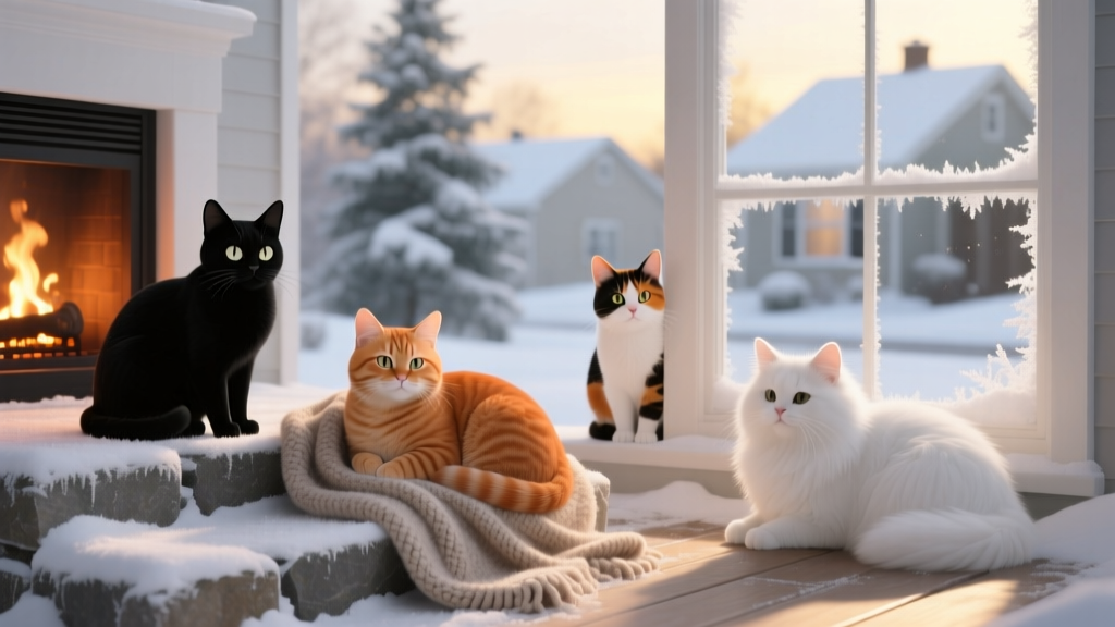 Does Cat Color Affect Behavior Winter Care? The Truth About Black, Orange, Calico & White Cats in Cold Weather — What Science Says (and What Your Vet Wishes You Knew)