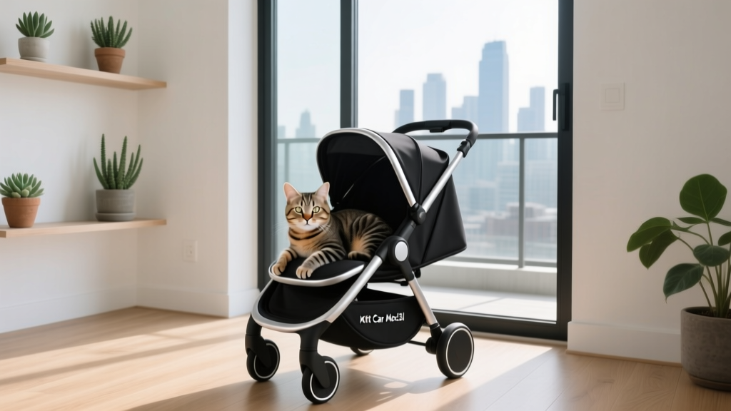 What Is Kitt Car Mod3l in Apartment? (Spoiler: It’s Not a Toy — Here’s How This Compact Cat Stroller Solves 5 Real Apartment Living Problems Without Triggering Anxiety, Escapes, or Litter Spills)
