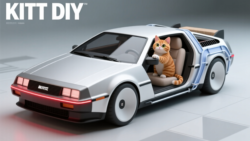 What Model Car Is KITT DIY? You’re Not Building a Trans Am—Here’s the Real Answer (Plus How to Build a *Safe*, Vet-Approved Kitten Play Car That Actually Works)