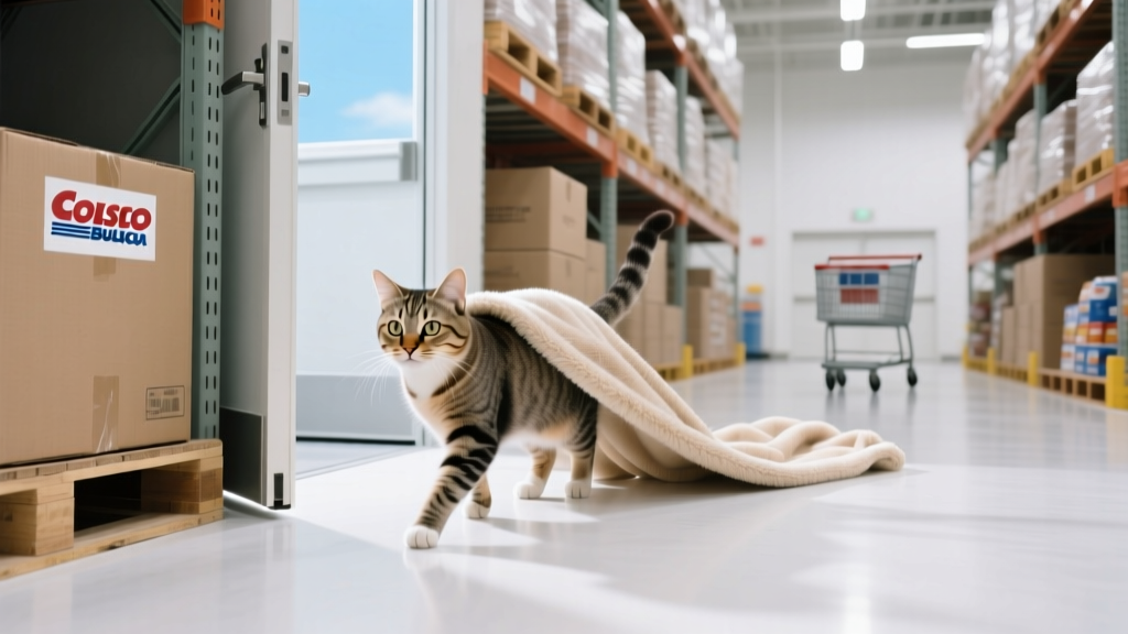 What Is Cat Nesting Behavior at Costco? Why Your Cat Drags Blankets Into Bulk Bins (And How to Redirect It Safely Without Spending $200 on 'Nesting Kits')