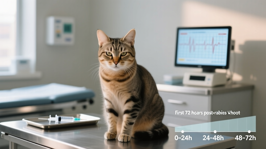 Can rabies shot affect cats behavior? What vets *actually* see in the first 72 hours — and how to tell if it’s normal stress vs. something that needs urgent care (no guesswork needed)