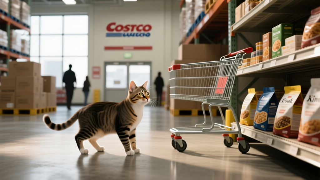 What Cat Behaviors Costco Customers Actually Witness (And What They *Really* Mean): A Vet-Reviewed Guide to Decoding Feline Body Language in Warehouse Environments