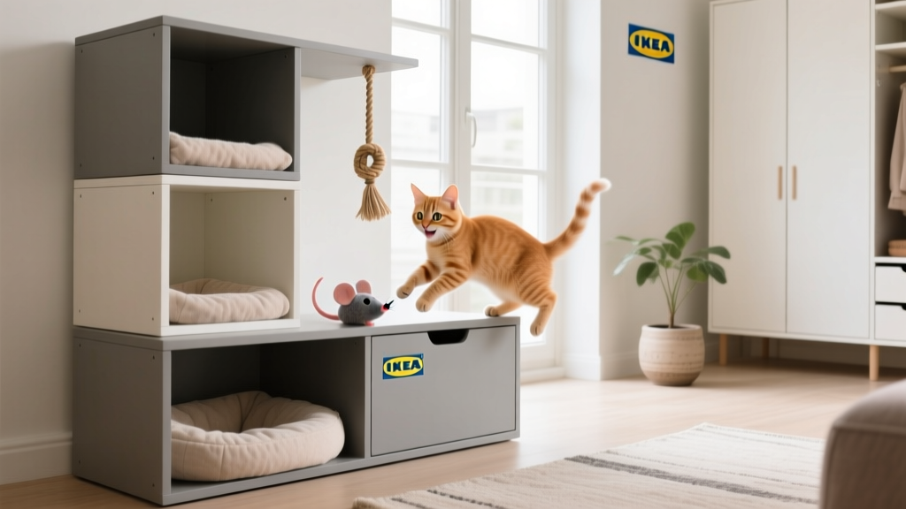 How to Raise a Happy, Well-Behaved Kitten Using Only IKEA Furniture (No Pet Stores, No Clutter, No Stress — Just Smart, Safe, & Instinct-Driven Setup)