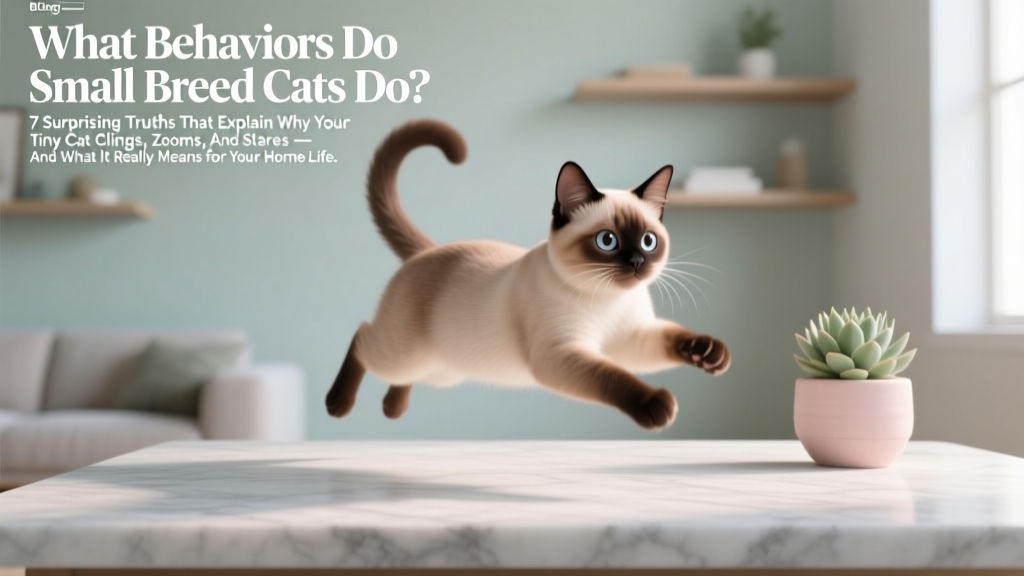 What Behaviors Do Cats Do Small Breed? 7 Surprising Truths That Explain Why Your Tiny Cat Clings, Zooms, and Stares — And What It Really Means for Your Home Life