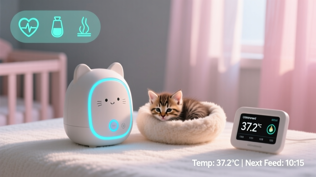 Stop Risking Your Kitten’s Life With Disposable Batteries: Why a USB-rechargeable kitten care device is the #1 non-negotiable upgrade for warmth, monitoring, and stress-free feeding — backed by neonatal vet protocols and real foster parent data.