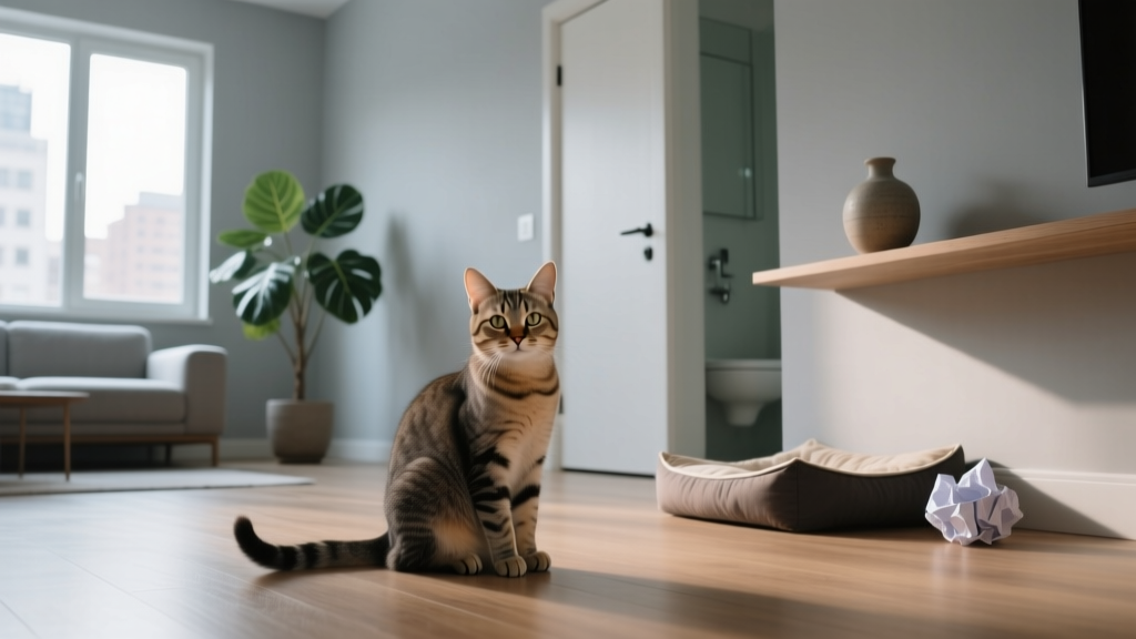 Why Cats Change Behavior in Apartment: 7 Hidden Stress Triggers You’re Missing (And Exactly How to Fix Each One Without Renovating or Moving)