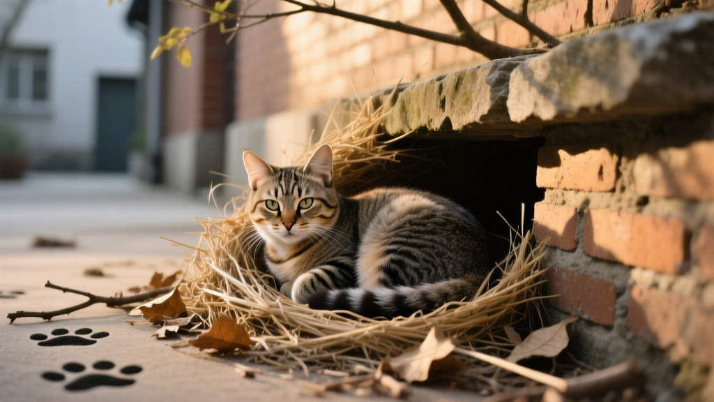 What Is Cat Nesting Behavior for Feral Cats? The Truth Behind Their Hidden Dens, Why They Disappear for Days, and How to Tell If a 'Nesting' Feral Is Pregnant, Stressed, or Just Preparing for Winter