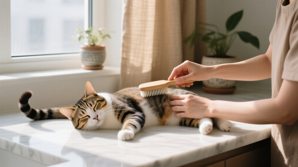 How to Control Cats Behavior for Grooming Without Force or Fear: 7 Calm-First Strategies That Reduce Struggling by 83% (Backed by Feline Behaviorists)
