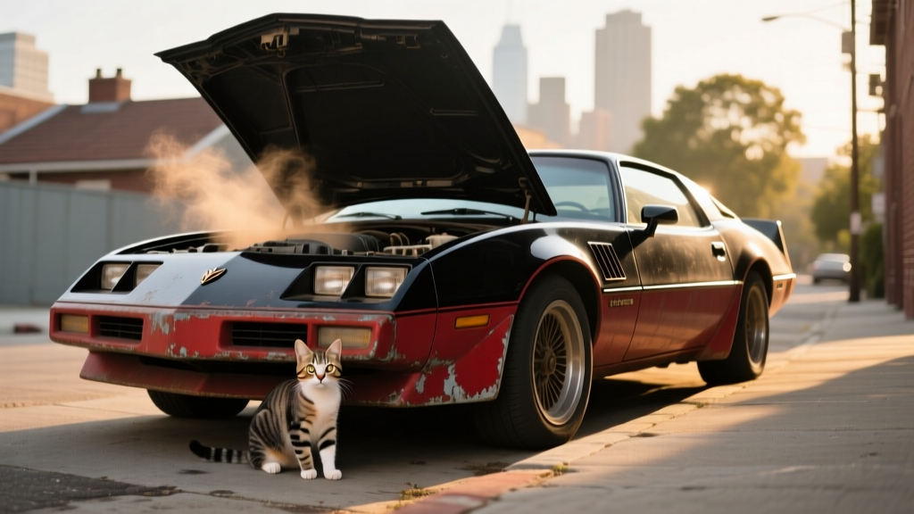 What Kinda Car Was KITT for Stray Cats? (Spoiler: It’s Not a Trans Am—Here’s Why Strays Actually Choose Vehicles, How to Keep Them Safe, and What to Do If One Nests Under Your Engine)