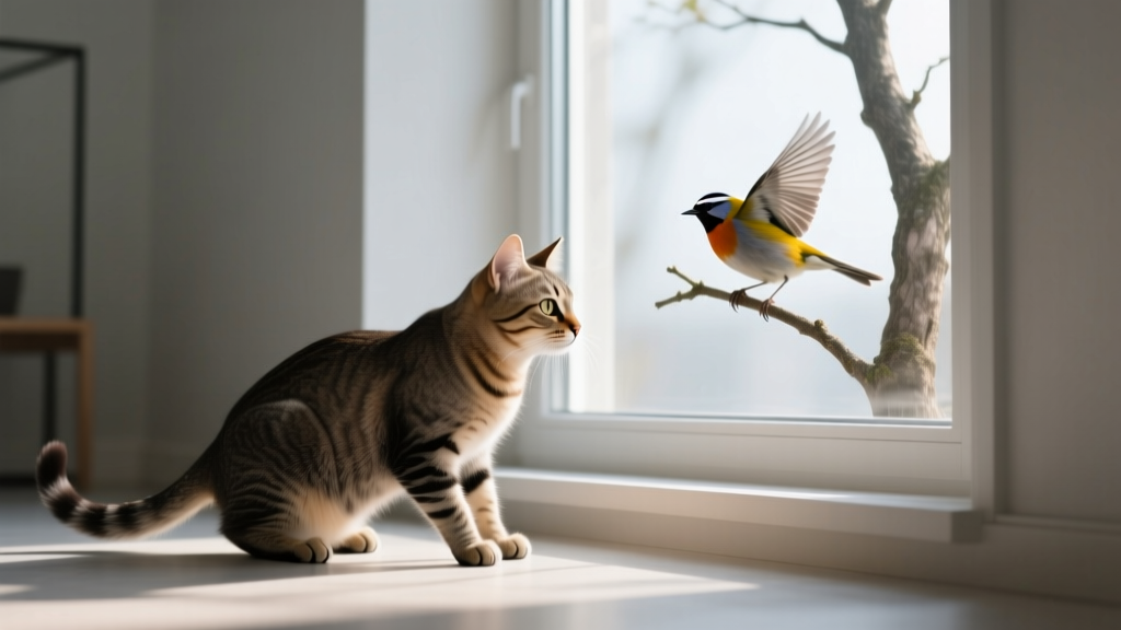 Do Bird Sounds Affect Cat Behavior? What Science Reveals About Your Cat’s Obsession With Chirping, Twitching, and Sudden Stalks — And How to Prevent Stress or Overstimulation
