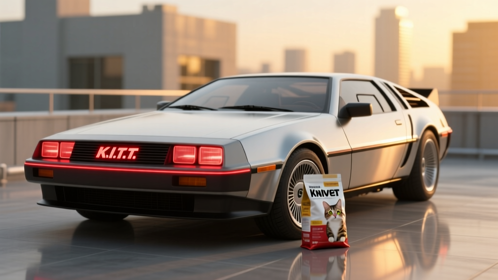 Who Voiced KITT the Car Dry Food?