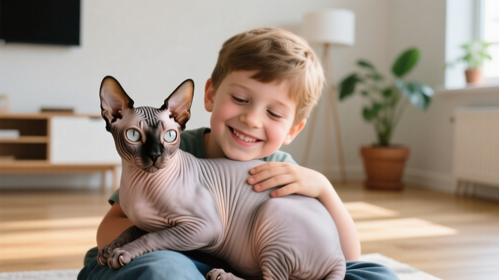 How Are Sphynx Cats Behavior Towards Kids and People? The Truth Behind Their 'Velcro' Reputation—What Every Family Needs to Know Before Bringing One Home