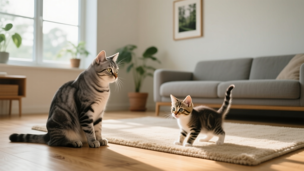 How to Get an Older Cat Used to a Kitten: 7 Calm, Vet-Approved Steps That Prevent Hissing, Hiding, and Stress-Related Illness (Most Owners Skip #4)