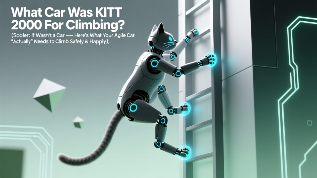 What Car Was KITT 2000 For Climbing? (Spoiler: It Wasn’t a Car — Here’s What Your Agile Cat *Actually* Needs to Climb Safely & Happily)