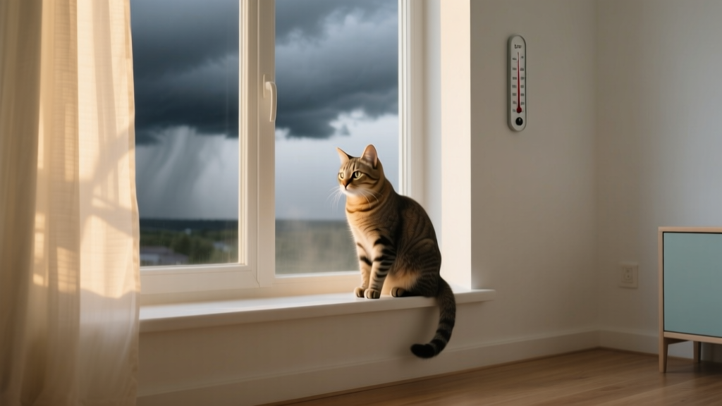 Can weather affect cats behavior? Yes — and here’s exactly how barometric pressure drops, humidity spikes, and seasonal shifts trigger hidden stress, sleep disruptions, and even aggression (backed by veterinary ethology research).