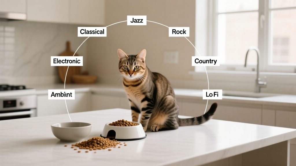 Does Music Affect Cat Behavior Dry Food? We Tested 7 Genres During Feeding Time—Here’s What Actually Changed Their Eating, Pacing, and Stress Levels (Spoiler: Classical Didn’t Work for Most)