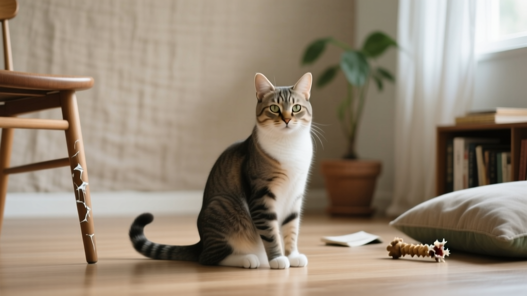 How to Handle Destructive Behavior in Cats: 7 Vet-Backed Steps That Stop Scratching, Chewing & Knocking Things Over—Without Punishment, Stress, or Costly Repairs