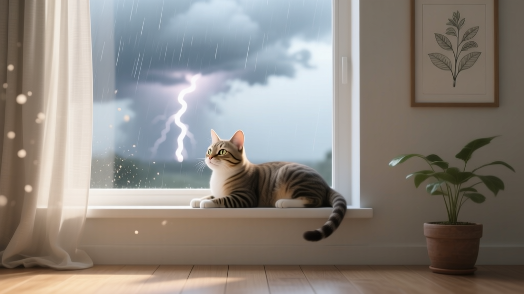 Can Weather Affect Cats' Behavior Non-Toxic? 7 Surprising Atmospheric Triggers That Change How Your Cat Acts — And Why It’s Completely Normal (Not Illness or Stress)