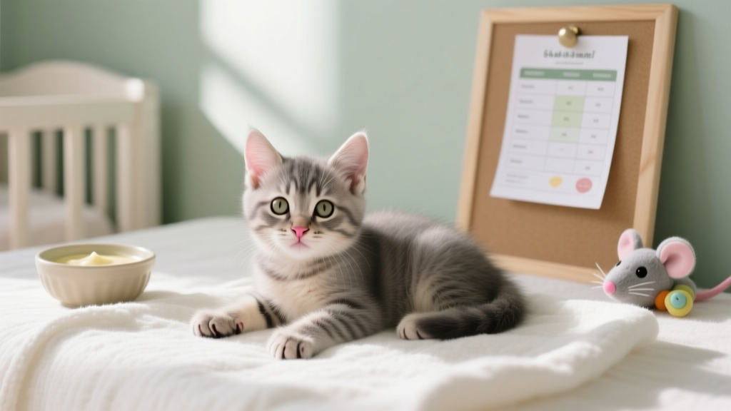 How to Take Care of a Kitten 6 Weeks Old