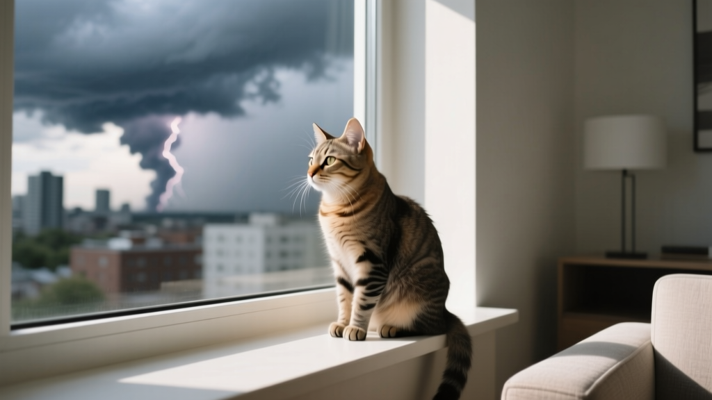 Can Weather Affect Cats' Behavior? 7 Evidence-Based Alternatives to Blaming 'Mood Swings' — What Vets & Ethologists Actually Recommend When Your Cat Acts Strange During Storms, Heatwaves, or Barometric Shifts