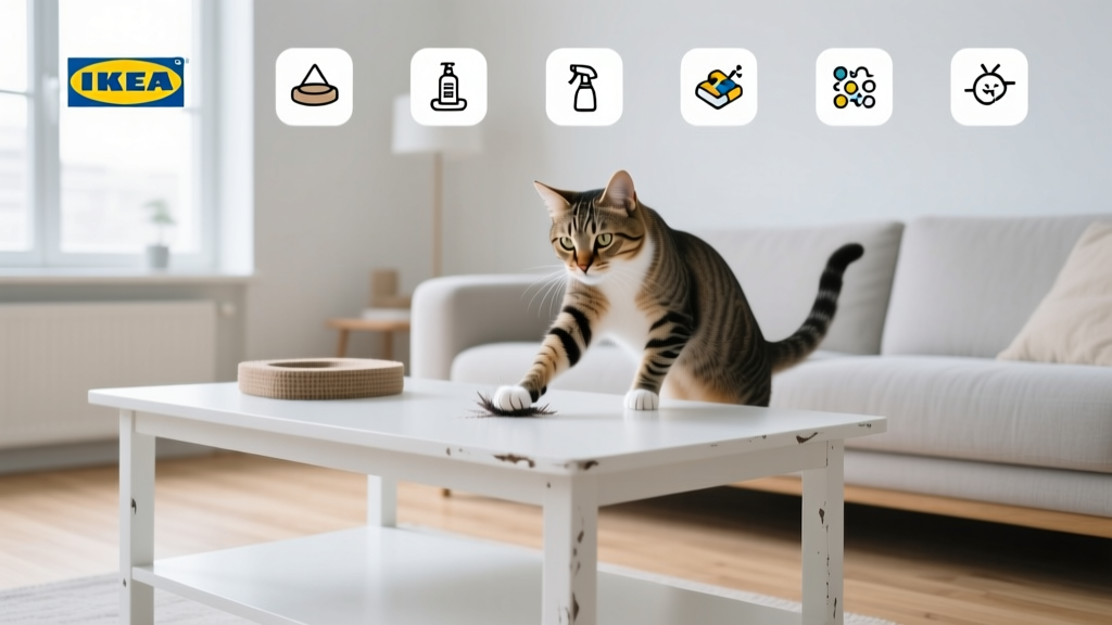 How to Correct Cat Behavior IKEA Furniture Destroys: 7 Vet-Approved, Budget-Smart Fixes That Actually Stop Scratching, Knocking Over & Chewing — No More $200 LACK Tables Sacrificed to Feline Chaos