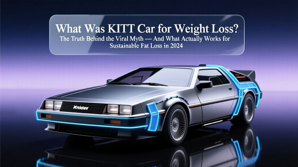 What Was KITT Car for Weight Loss? The Truth Behind the Viral Myth — And What Actually Works for Sustainable Fat Loss in 2024