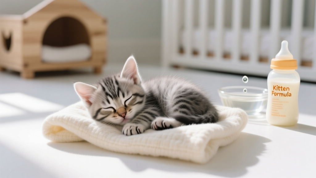 How to Care for 4 Week Old Kitten: The 7 Non-Negotiable Health & Feeding Steps You’re Missing (And Why Skipping One Could Delay Weaning or Cause Hypoglycemia)