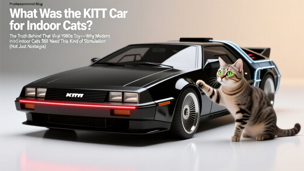 What Was the KITT Car for Indoor Cats? The Truth Behind That Viral 1980s Toy—and Why Modern Indoor Cats Still Need This Kind of Stimulation (Not Just Nostalgia)