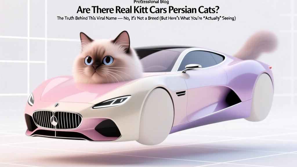 Are There Real Kitt Cars Persian Cats? The Truth Behind This Viral Name — No, It’s Not a Breed (But Here’s What You’re *Actually* Seeing)