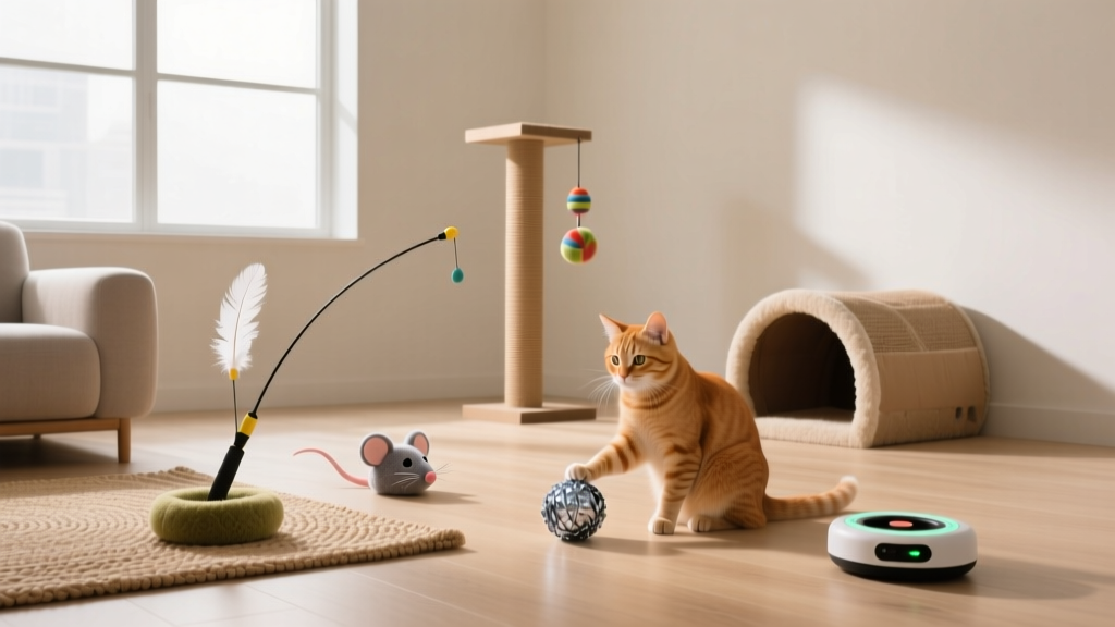 What Are Best Cat Toys in Small House? 7 Space-Smart Picks That Prevent Boredom, Reduce Destructive Scratching, and Keep Your Cat Happy (Without Clutter or Tripping Hazards)