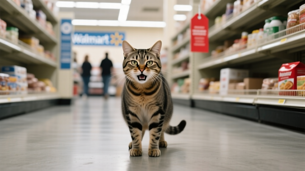 Why Cat Hissing Behavior at Walmart? What Staff & Shoppers *Really* Miss About Stress Signals — A Vet-Reviewed Breakdown of Triggers, Safety Steps, and When to Walk Away