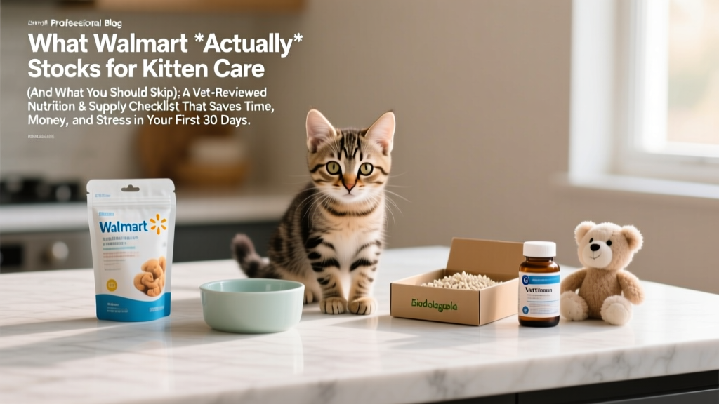 What Walmart *Actually* Stocks for Kitten Care (And What You...