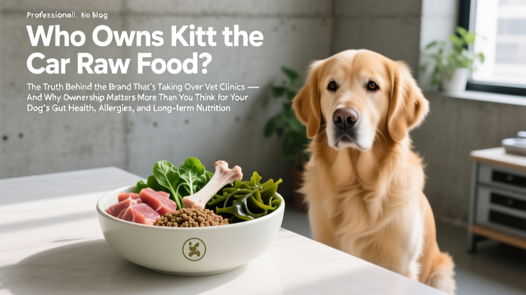 Who Owns Kitt the Car Raw Food? The Truth Behind the Brand...