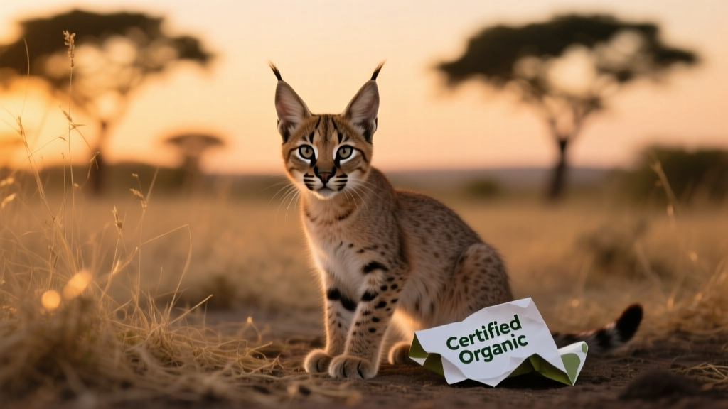 Where Is the Caracal Kitten Organic? (Spoiler: It’s Not — Here’s Why Wild-Origin Kittens Can’t Be 'Organic' & What Ethical Alternatives Actually Exist)