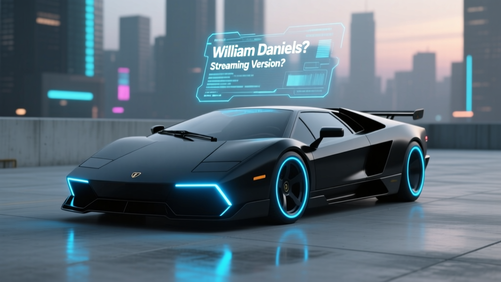 Who Voiced KITT the Car on Amazon? The Truth Behind the Iconic Voice — You’ve Been Misled About William Daniels’ Role in Streaming Versions (Spoiler: It’s Not Him)