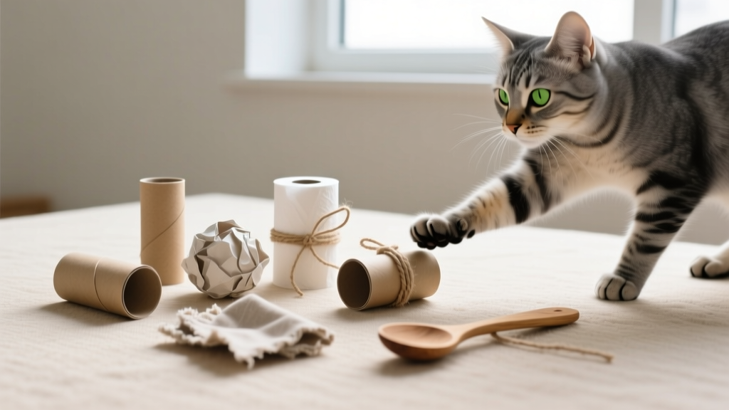 What's the Best Cat Toy Homemade? 7 Vet-Approved, Zero-Cost DIY Toys That Actually Hold Your Cat’s Attention (No More Boredom Meltdowns or Wasted Store-Bought Junk)