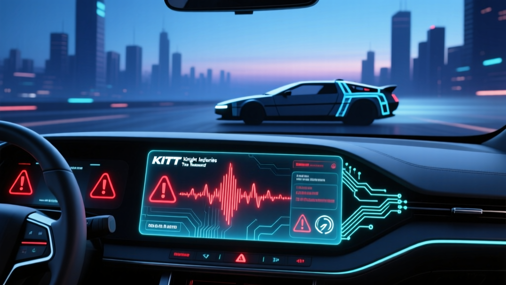 What Was KITT's Rival Car Warnings? The Real Engineering Behind the Iconic Threat Alerts — And Why Modern ADAS Still Uses These Same Behavioral Logic Principles Today