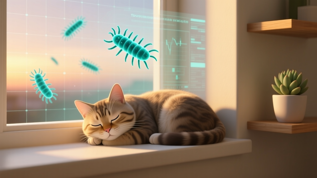 Does Toxoplasmosis Really Make Cats Sleep More? What Vets Say About the Hidden Link Between Infection and Altered Sleep Behavior — And Why Your Cat’s Midnight Zoomies Might Be a Red Flag