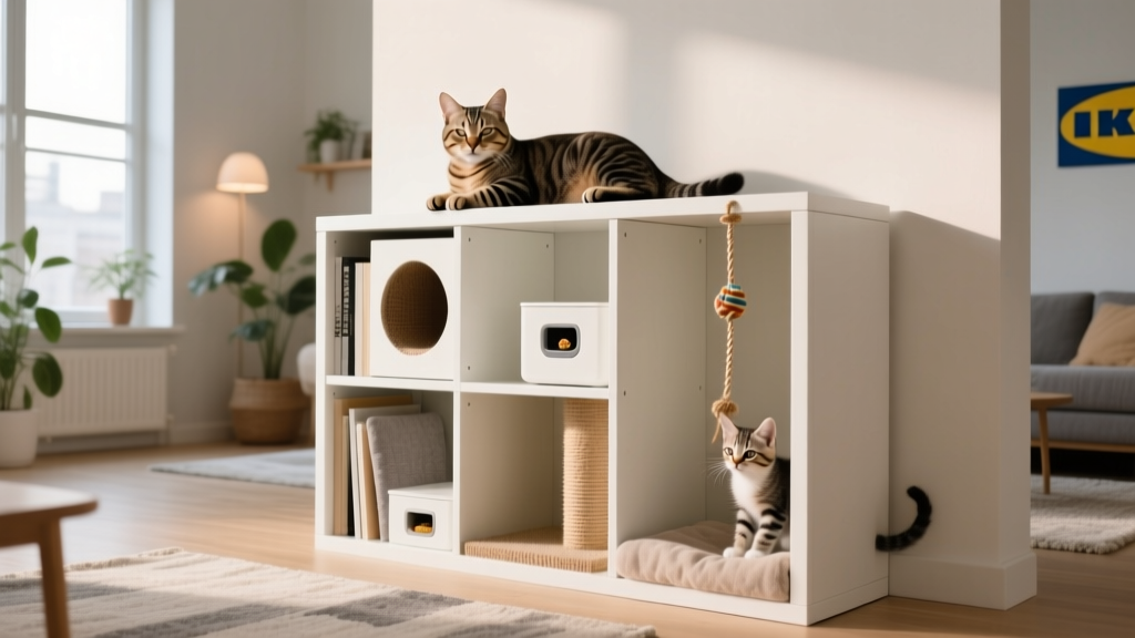 How to Change Cat Behavior IKEA-Style: 7 Realistic, Vet-Approved Hacks That Turn $29 BILLY Shelves Into Calm Zones (No Punishment, No Stress, Just Smart Design)