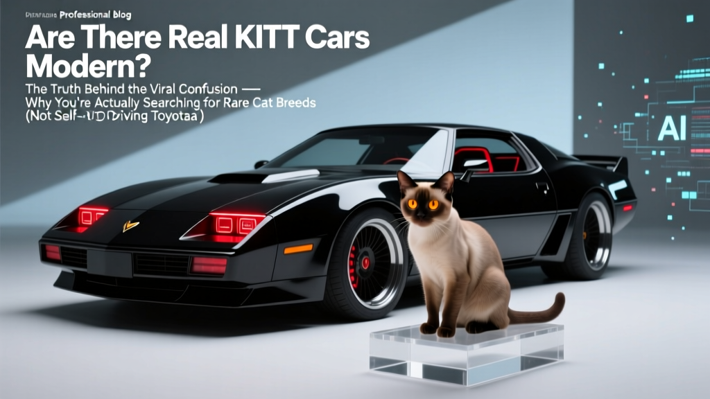 Are There Real KITT Cars Modern? The Truth Behind the Viral Confusion — Why You’re Actually Searching for Rare Cat Breeds (Not Self-Driving Toyotas)